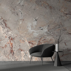 Dramatic Grey and Rust Marble Effect Feature Wall Wallpaper | Marble 024 Wallpaper