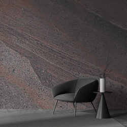 Dark Rustic Brown Stone Texture Wallpaper | Marble 033 Wallpaper