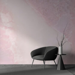 Soft Pastel Pink Marble Wallpaper with Subtle Cloud Texture | Marble 045 Wallpaper
