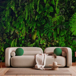 Tropical Living Wall Jungle Leaf Wallpaper | Leaves 061 Wallpaper