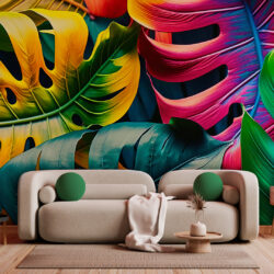 Luxury Tropical Palm Wallpaper | Leaves 099 Wallpaper