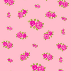 Soft Pink Rose Scatter | Floral 050