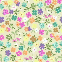 Colorful Floral Garden Pattern Wallpaper | Floral 169